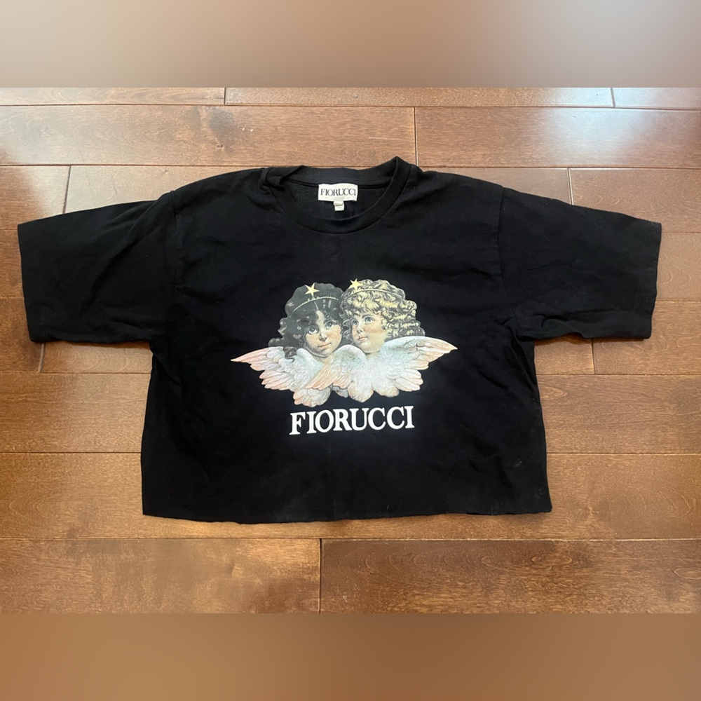 Fiorucci cropped baby tee